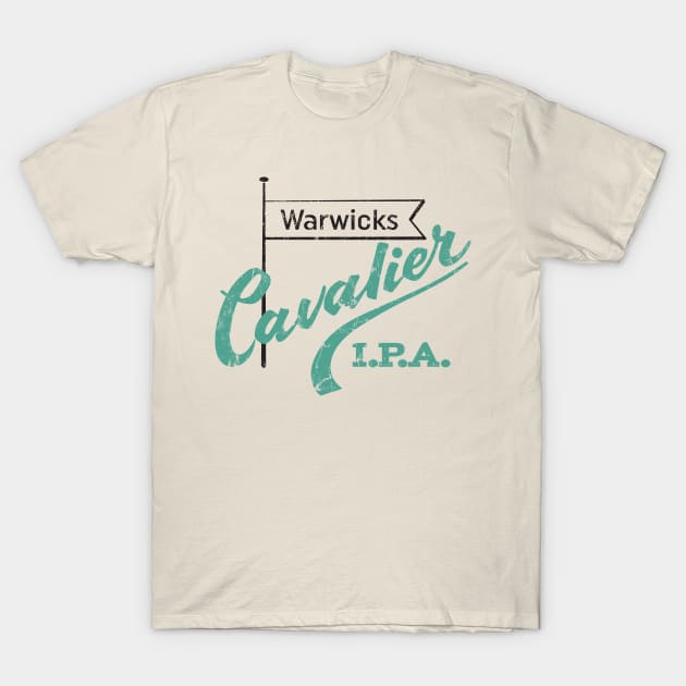 Warwick's Cavalier IPA T-Shirt by MindsparkCreative